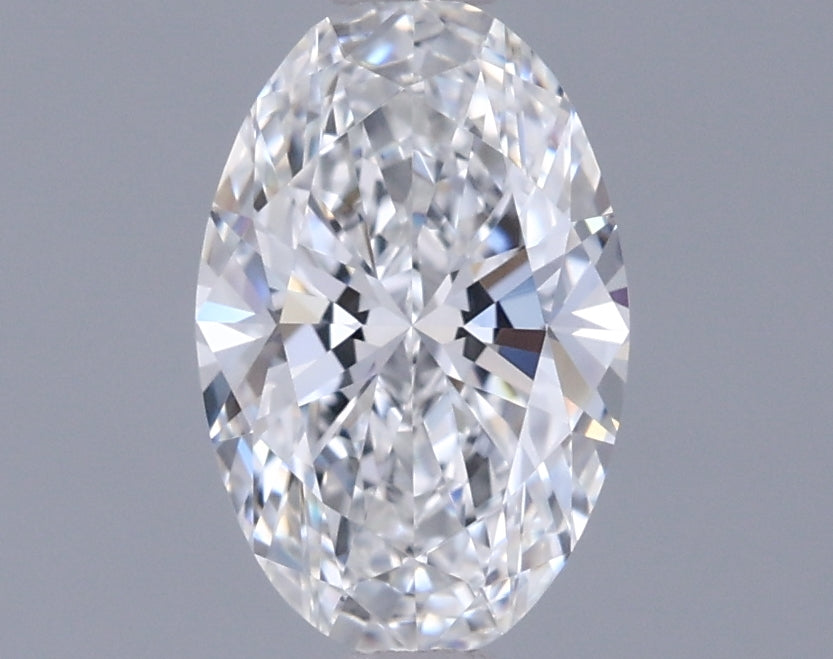0.94 Carat Oval Shaped, Ideal Cut, D Color, VVS1 Clarity, IGI Certified Lab Grown Diamond