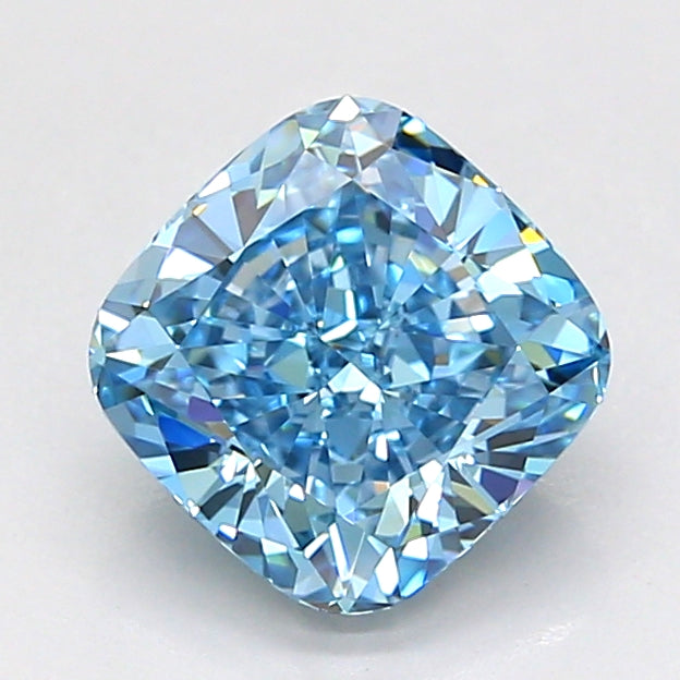 1.75 Carat Cushion Shaped, Ideal Cut, VVS1 Clarity, IGI Certified Lab Grown Diamond