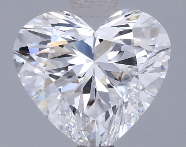 1.34 Carat Heart Shaped, Ideal Cut, D Color, VVS1 Clarity, IGI Certified Lab Grown Diamond