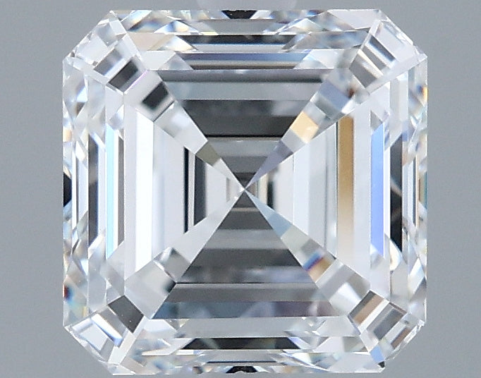2.03 Carat Asscher Shaped, Excellent Cut, D Color, VVS1 Clarity, IGI Certified Lab Grown Diamond