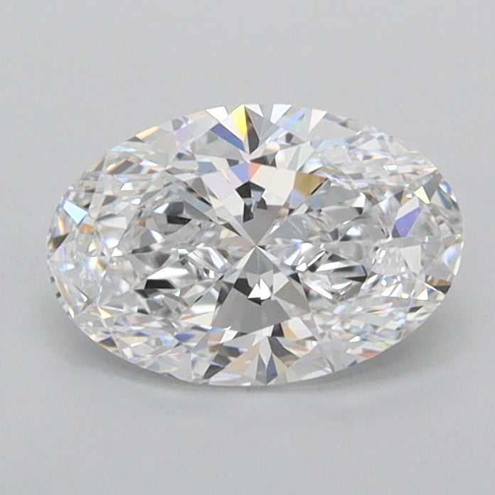 1.02 Carat Oval Shaped, Ideal Cut, D Color, FL Clarity, IGI Certified Lab Grown Diamond