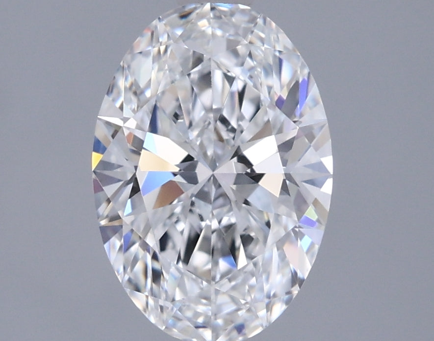 1.54 Carat Oval Shaped, Ideal Cut, E Color, VVS1 Clarity, IGI Certified Lab Grown Diamond