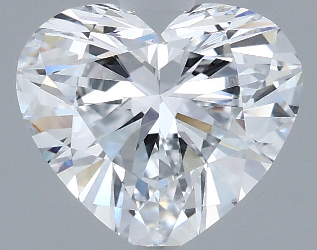 1.19 Carat Heart Shaped, Excellent Cut, D Color, VVS1 Clarity, IGI Certified Lab Grown Diamond