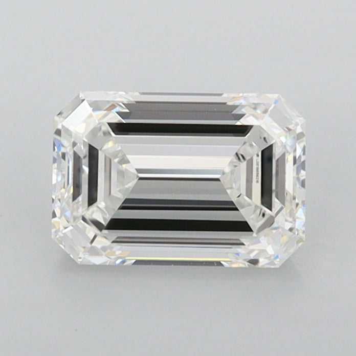 1.01 Carat Emerald Shaped, Ideal Cut, E Color, FL Clarity, IGI Certified Lab Grown Diamond