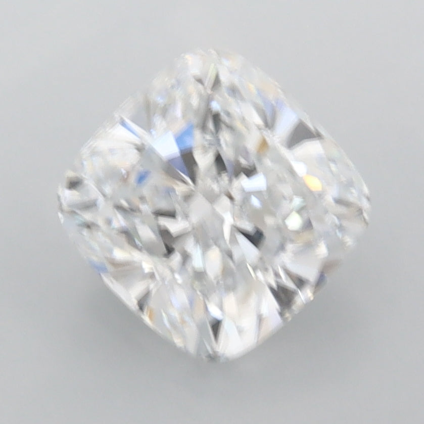 2.04 Carat Cushion Shaped, Ideal Cut, D Color, VVS1 Clarity, IGI Certified Lab Grown Diamond
