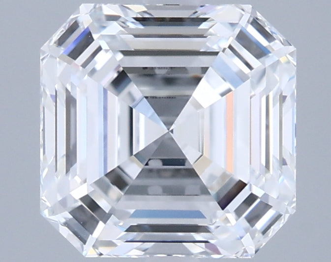 2.17 Carat Asscher Shaped, Ideal Cut, E Color, VVS1 Clarity, IGI Certified Lab Grown Diamond