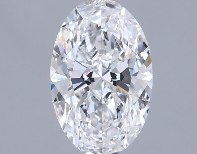 0.86 Carat Oval Shaped, Excellent Cut, D Color, VVS1 Clarity, IGI Certified Lab Grown Diamond