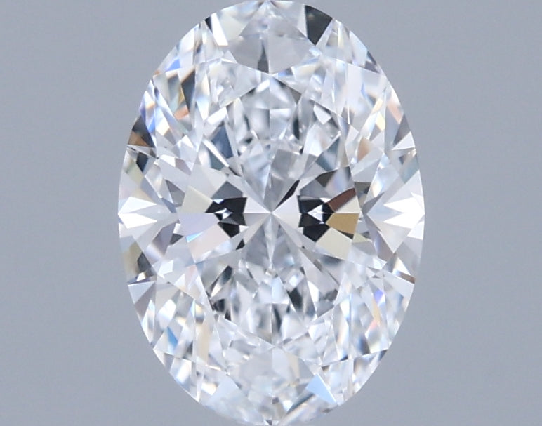 0.94 Carat Oval Shaped, Ideal Cut, D Color, VVS1 Clarity, IGI Certified Lab Grown Diamond