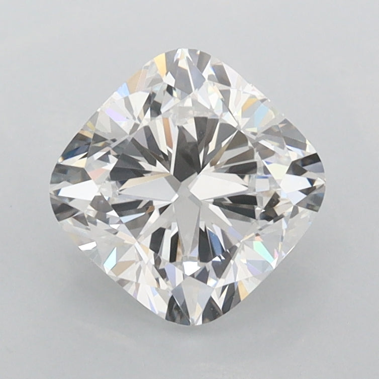1.45 Carat Cushion Shaped, Ideal Cut, D Color, VVS1 Clarity, IGI Certified Lab Grown Diamond