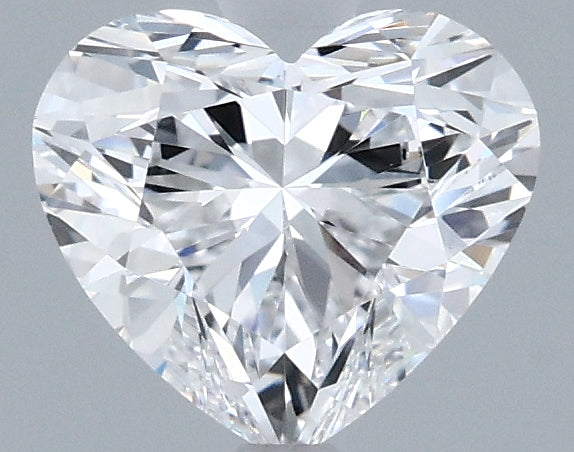 1.04 Carat Heart Shaped, Ideal Cut, D Color, VVS1 Clarity, IGI Certified Lab Grown Diamond