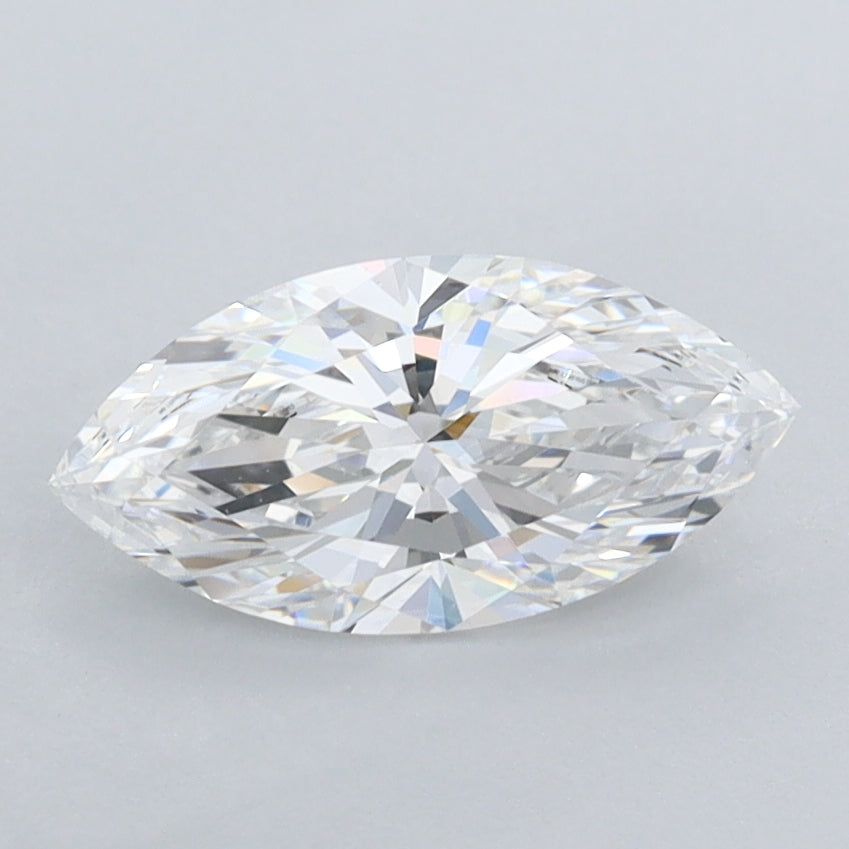 1.01 Carat Marquise Shaped, Ideal Cut, E Color, FL Clarity, IGI Certified Lab Grown Diamond