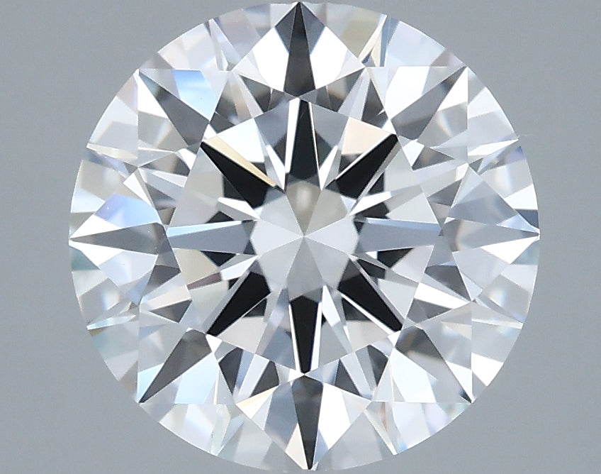 2.70 Carat Round Shaped, Ideal Cut, D Color, VVS1 Clarity, IGI Certified Lab Grown Diamond