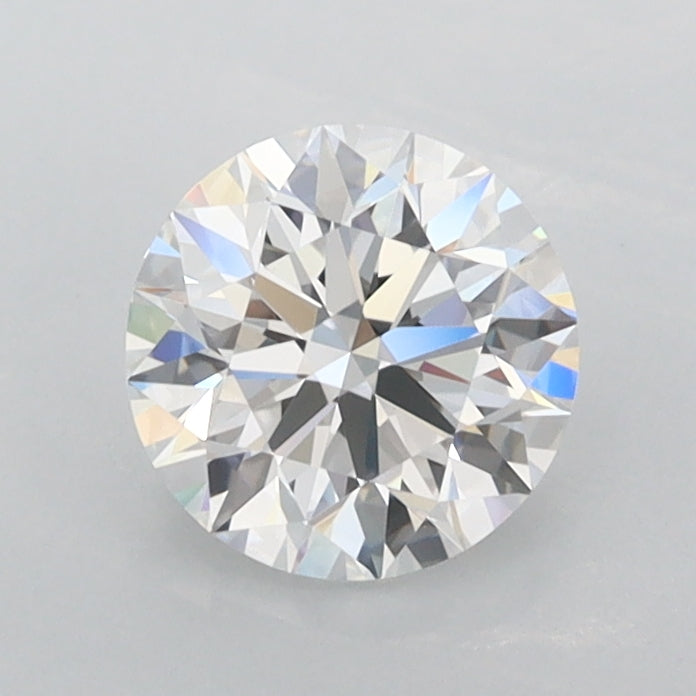 0.96 Carat Round Shaped, Ideal Cut, D Color, FL Clarity, IGI Certified Lab Grown Diamond