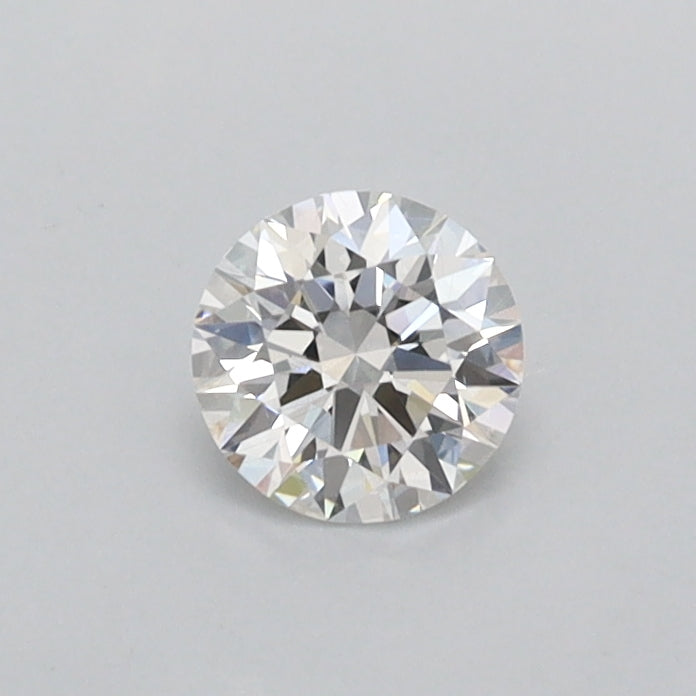 0.36 Carat Round Shaped, Ideal Cut, D Color, VS2 Clarity, IGI Certified Lab Grown Diamond