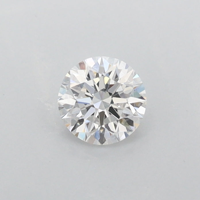 0.30 Carat Round Shaped, Excellent Cut, D Color, VVS2 Clarity, IGI Certified Lab Grown Diamond