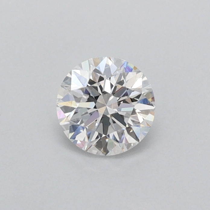 0.37 Carat Round Shaped, Excellent Cut, D Color, VS1 Clarity, IGI Certified Lab Grown Diamond