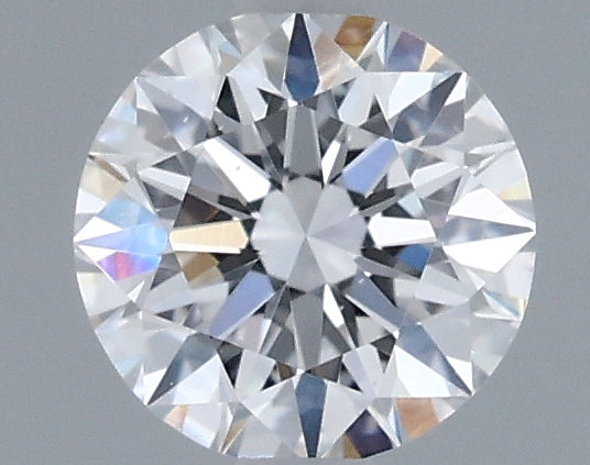0.37 Carat Round Shaped, Ideal Cut, D Color, VS2 Clarity, IGI Certified Lab Grown Diamond