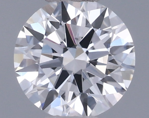 0.33 Carat Round Shaped, Excellent Cut, D Color, VVS2 Clarity, IGI Certified Lab Grown Diamond