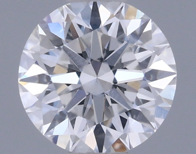 0.42 Carat Round Shaped, Excellent Cut, D Color, VVS2 Clarity, IGI Certified Lab Grown Diamond