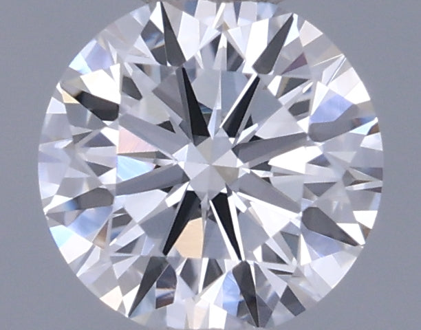 0.39 Carat Round Shaped, Excellent Cut, D Color, VVS1 Clarity, IGI Certified Lab Grown Diamond