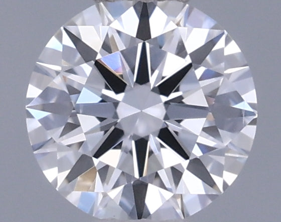 0.33 Carat Round Shaped, Ideal Cut, D Color, VS2 Clarity, IGI Certified Lab Grown Diamond