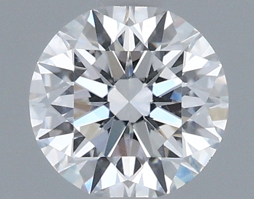 0.35 Carat Round Shaped, Excellent Cut, D Color, VVS2 Clarity, IGI Certified Lab Grown Diamond