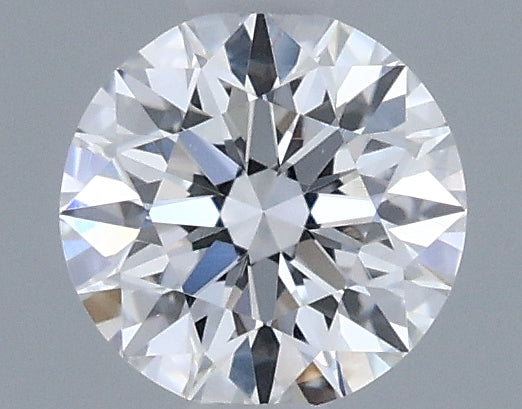0.34 Carat Round Shaped, Excellent Cut, D Color, VVS2 Clarity, IGI Certified Lab Grown Diamond