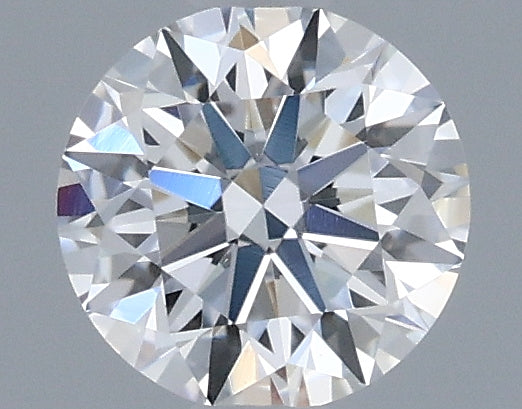 0.36 Carat Round Shaped, Ideal Cut, D Color, VVS2 Clarity, IGI Certified Lab Grown Diamond