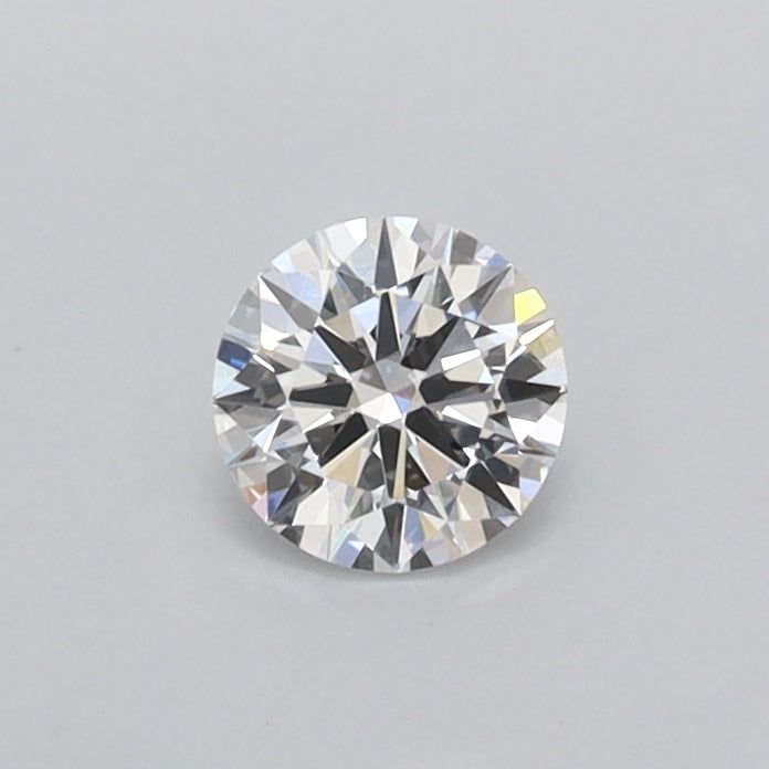 0.32 Carat Round Shaped, Ideal Cut, D Color, VVS2 Clarity, IGI Certified Lab Grown Diamond