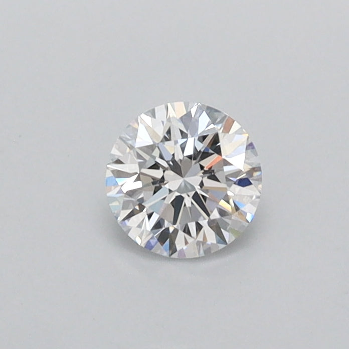0.31 Carat Round Shaped, Excellent Cut, D Color, VVS2 Clarity, IGI Certified Lab Grown Diamond