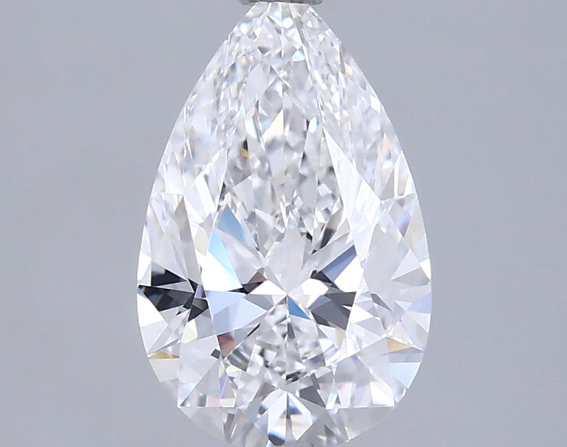 1.56 Carat Pear Shaped, Excellent Cut, D Color, VVS1 Clarity, IGI Certified Lab Grown Diamond