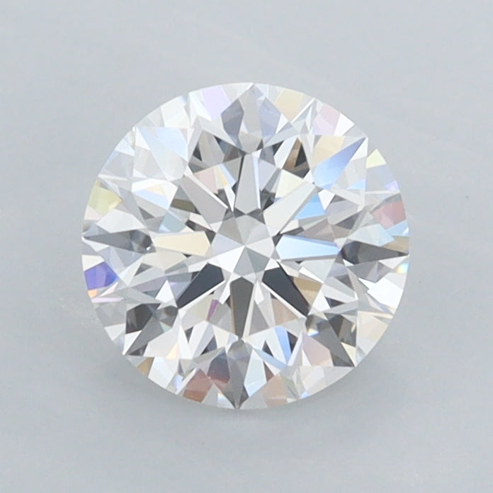 0.99 Carat Round Shaped, Ideal Cut, D Color, FL Clarity, IGI Certified Lab Grown Diamond
