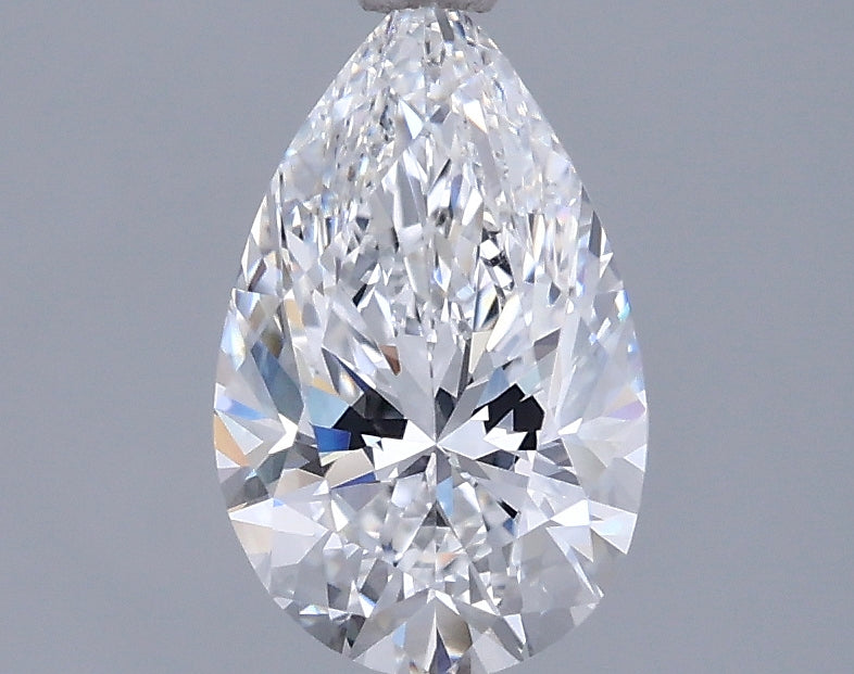 1.42 Carat Pear Shaped, Very Good Cut, E Color, VVS1 Clarity, IGI Certified Lab Grown Diamond