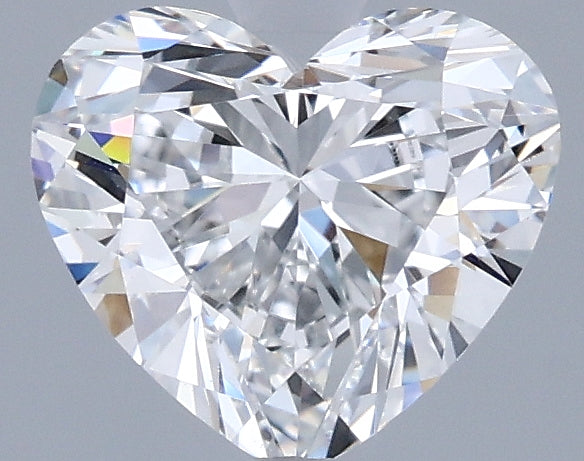 1.30 Carat Heart Shaped, Ideal Cut, E Color, VVS1 Clarity, IGI Certified Lab Grown Diamond