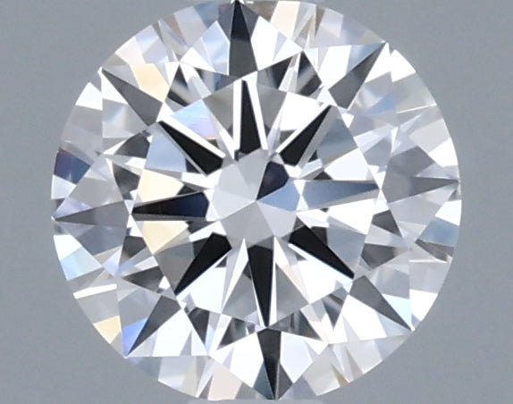 0.43 Carat Round Shaped, Excellent Cut, D Color, VVS2 Clarity, IGI Certified Lab Grown Diamond