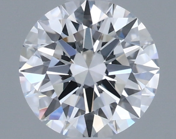 0.46 Carat Round Shaped, Excellent Cut, F Color, VVS2 Clarity, IGI Certified Lab Grown Diamond