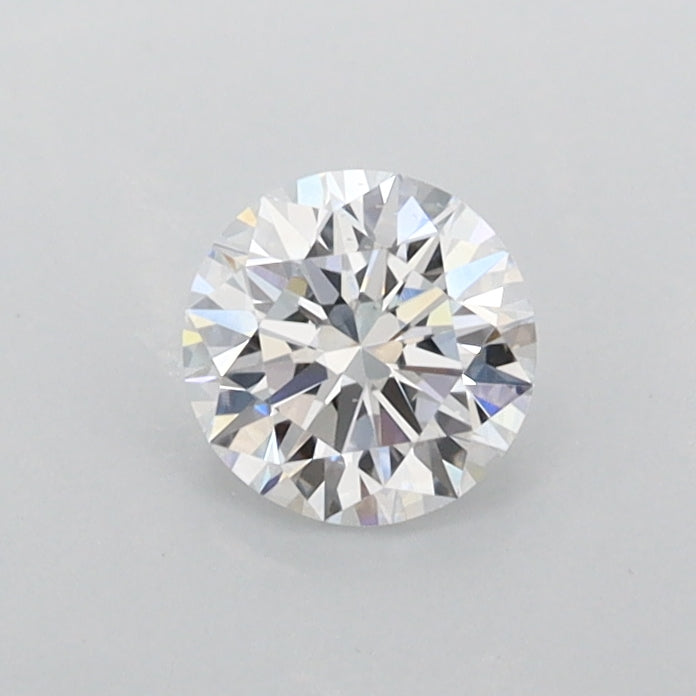 0.45 Carat Round Shaped, Ideal Cut, D Color, VS2 Clarity, IGI Certified Lab Grown Diamond