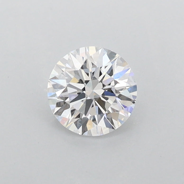 0.39 Carat Round Shaped, Ideal Cut, D Color, VVS1 Clarity, IGI Certified Lab Grown Diamond