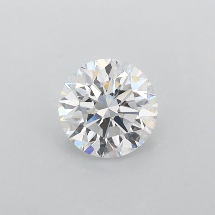 0.34 Carat Round Shaped, Excellent Cut, D Color, VVS2 Clarity, IGI Certified Lab Grown Diamond