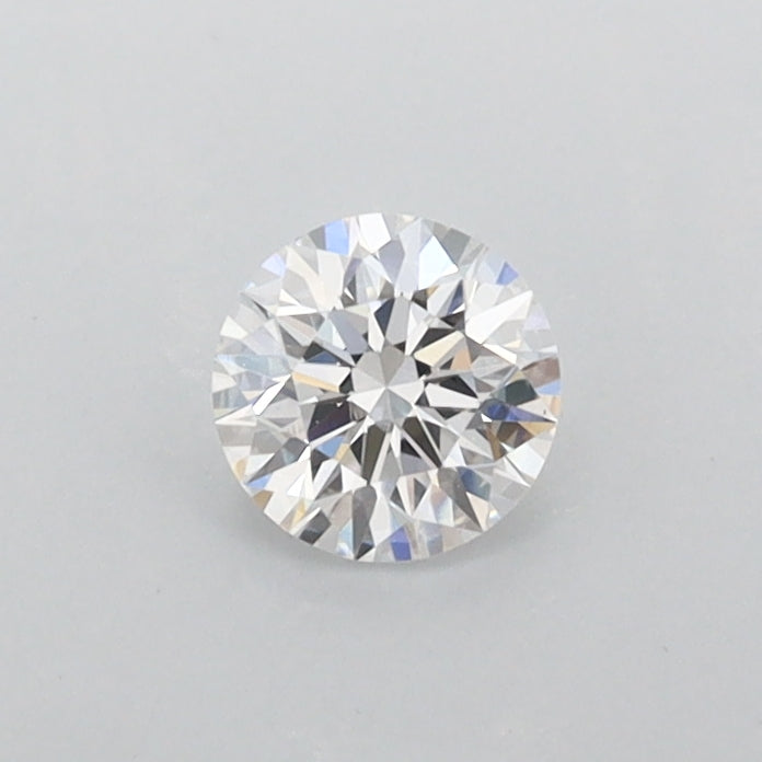 0.33 Carat Round Shaped, Excellent Cut, D Color, VVS2 Clarity, IGI Certified Lab Grown Diamond