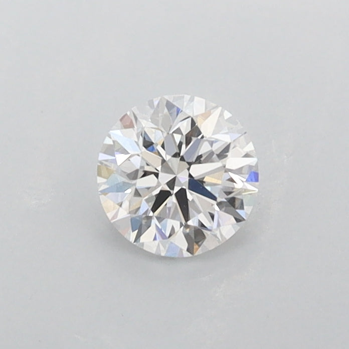 0.35 Carat Round Shaped, Excellent Cut, D Color, VS1 Clarity, IGI Certified Lab Grown Diamond