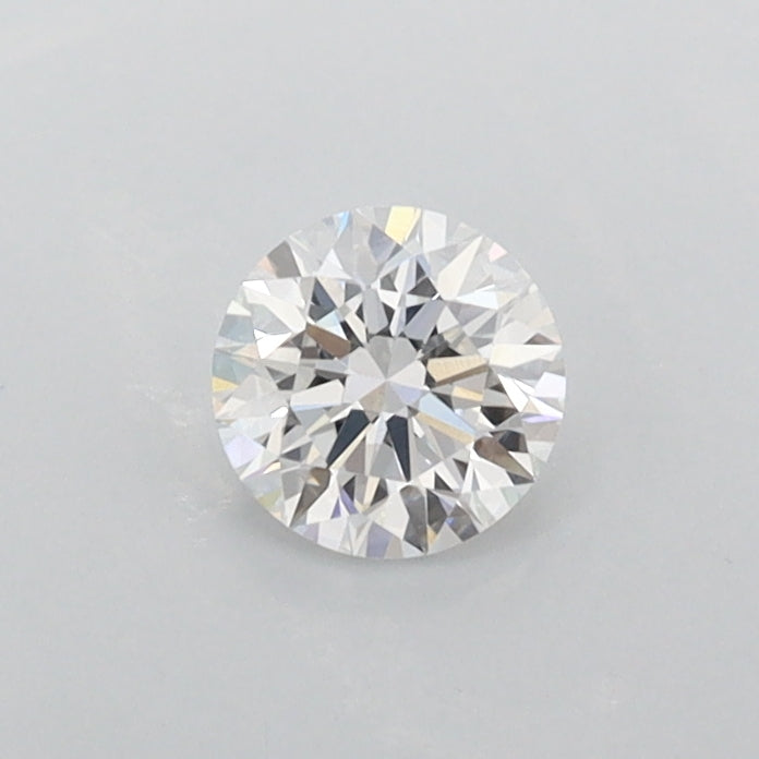0.35 Carat Round Shaped, Excellent Cut, D Color, VVS2 Clarity, IGI Certified Lab Grown Diamond