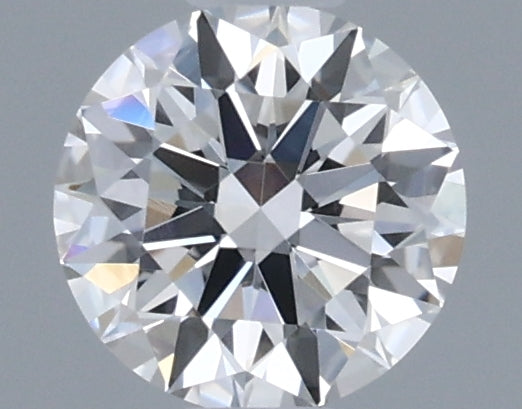 0.34 Carat Round Shaped, Ideal Cut, D Color, VVS2 Clarity, IGI Certified Lab Grown Diamond