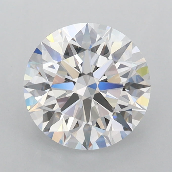 1.38 Carat Round Shaped, Ideal Cut, D Color, FL Clarity, IGI Certified Lab Grown Diamond