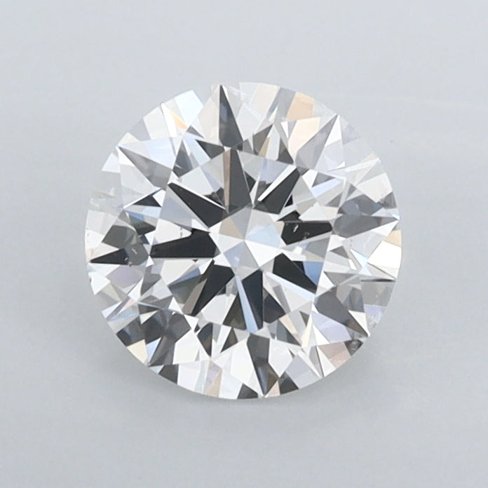 0.88 Carat Round Shaped, Ideal Cut, D Color, FL Clarity, IGI Certified Lab Grown Diamond