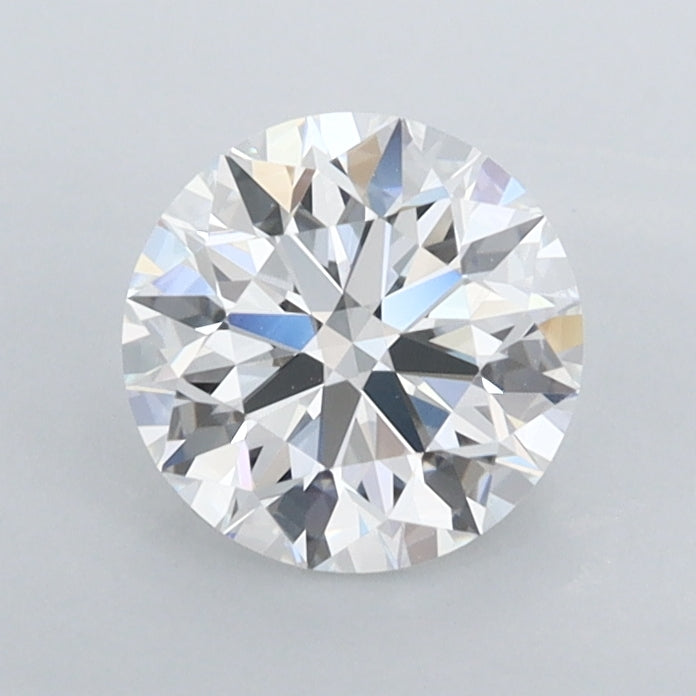 0.99 Carat Round Shaped, Ideal Cut, D Color, FL Clarity, IGI Certified Lab Grown Diamond