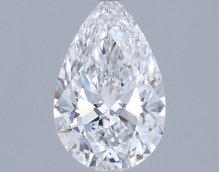 0.92 Carat Pear Shaped, Ideal Cut, D Color, VVS1 Clarity, IGI Certified Lab Grown Diamond