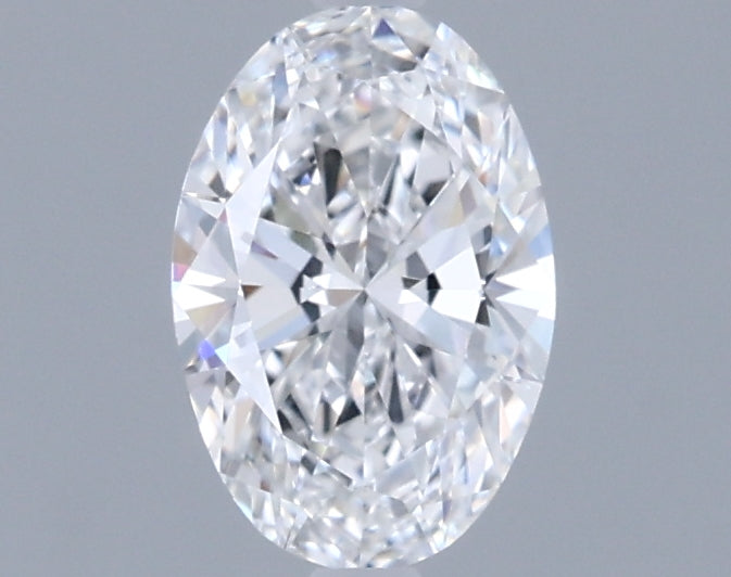 0.84 Carat Oval Shaped, Excellent Cut, D Color, VVS1 Clarity, IGI Certified Lab Grown Diamond