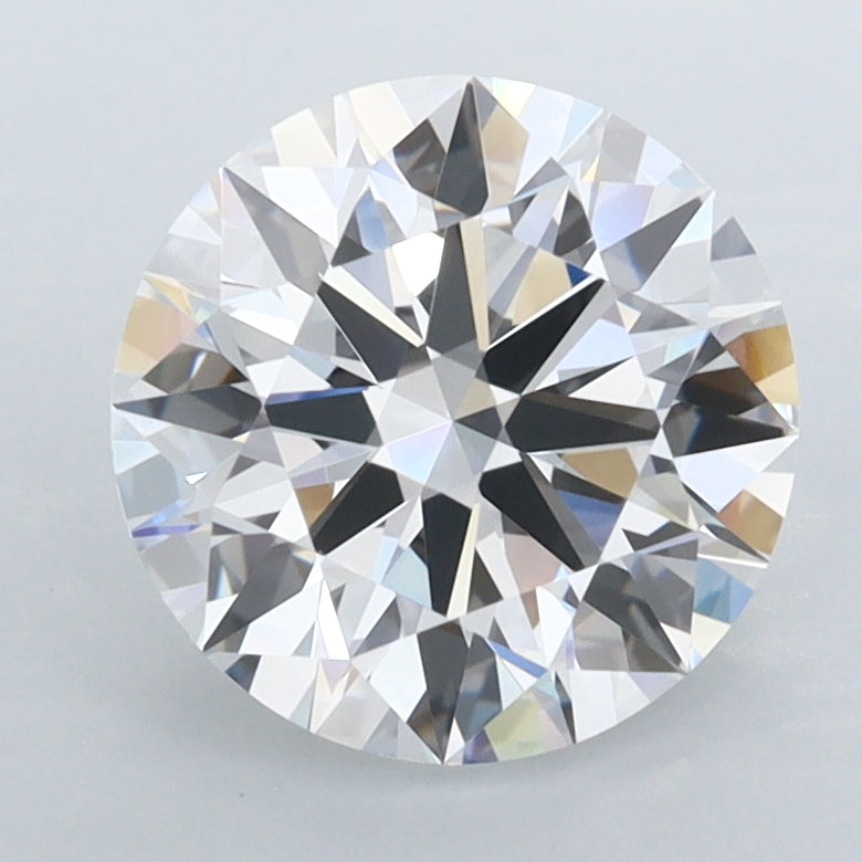 2.32 Carat Round Shaped, Ideal Cut, D Color, VVS1 Clarity, IGI Certified Lab Grown Diamond