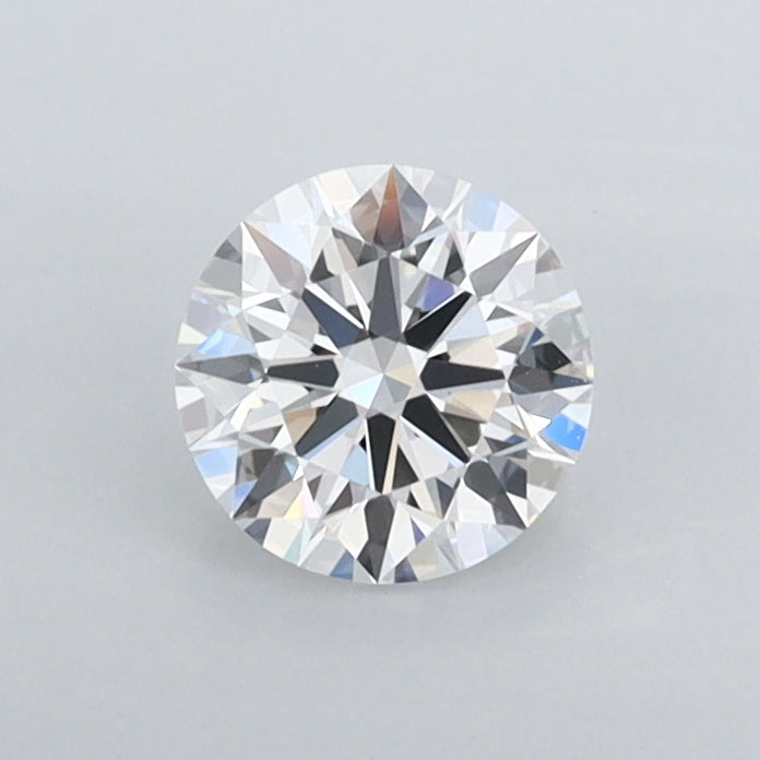 0.56 Carat Round Shaped, Ideal Cut, D Color, FL Clarity, IGI Certified Lab Grown Diamond